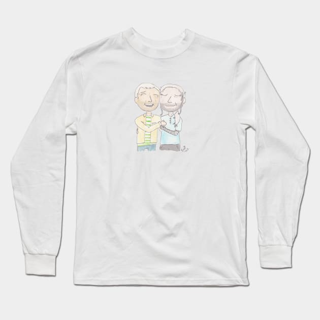 Old Marrieds Long Sleeve T-Shirt by samikelsh